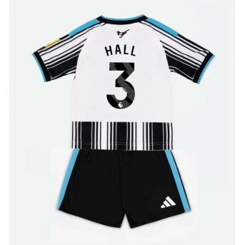 Newcastle United Lewis Hall #3 Maglia Gara Casa Repliche 2026-27 Bambino Maniche Corte